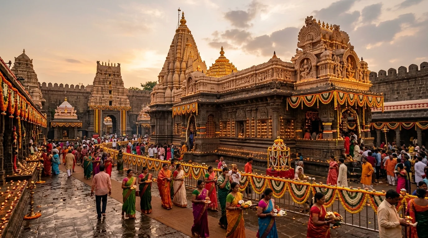 3.5 Shaktipeeth Maharashtra Tour - Siddhivinayak Cab Services
